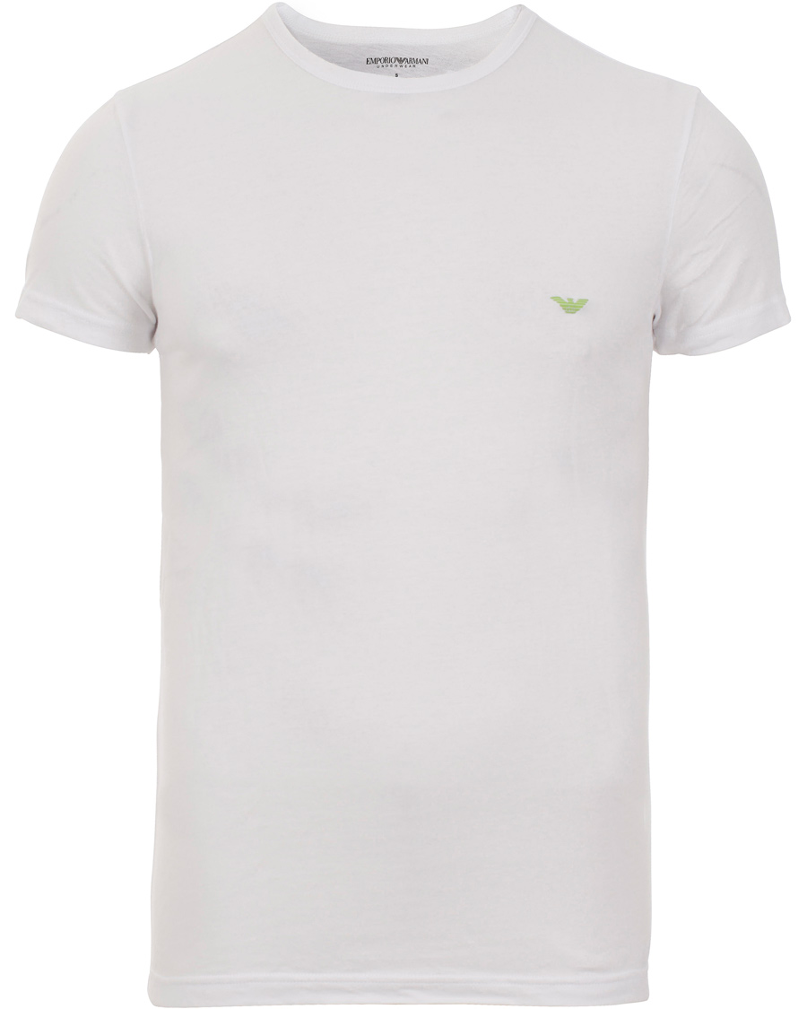 Herr | T-Shirts | Emporio Armani | 2-Pack T-shirt Regular Fit White/Black