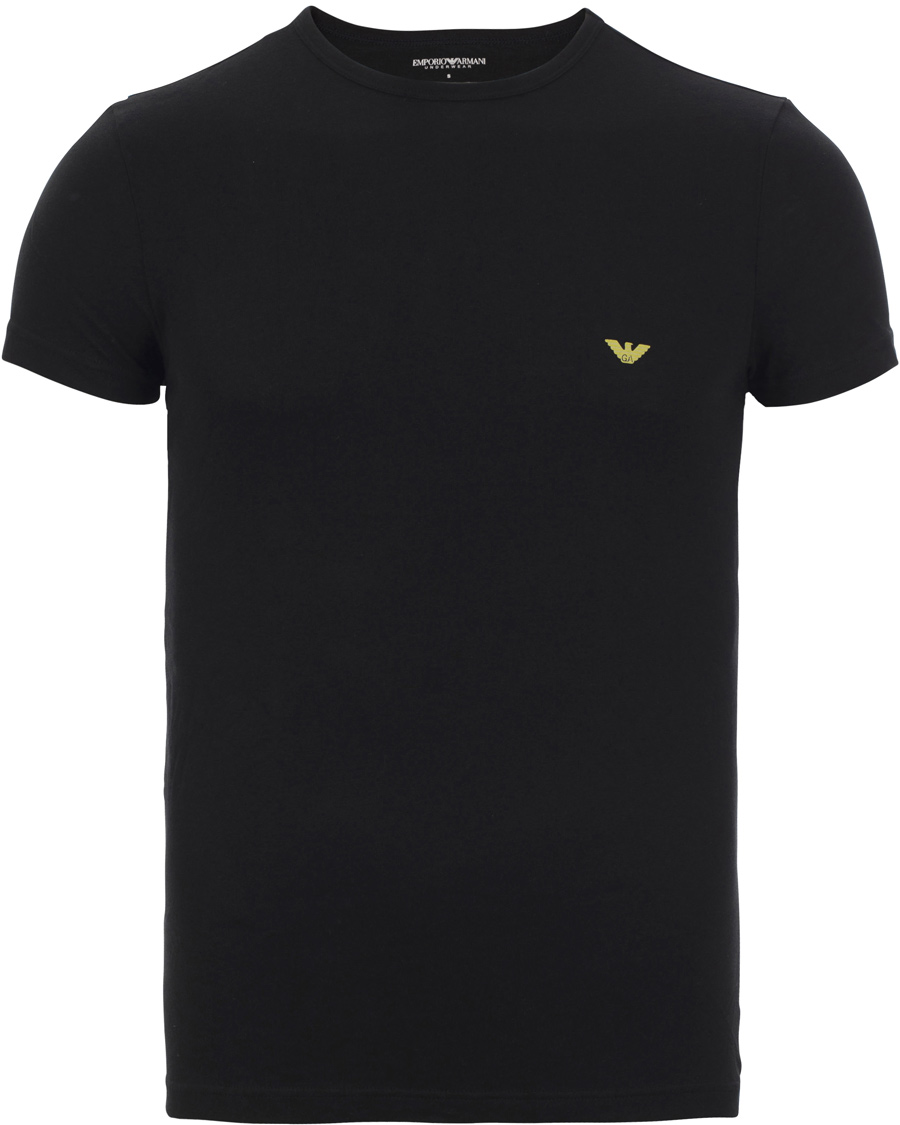 Herr | T-Shirts | Emporio Armani | 2-Pack T-shirt Regular Fit White/Black
