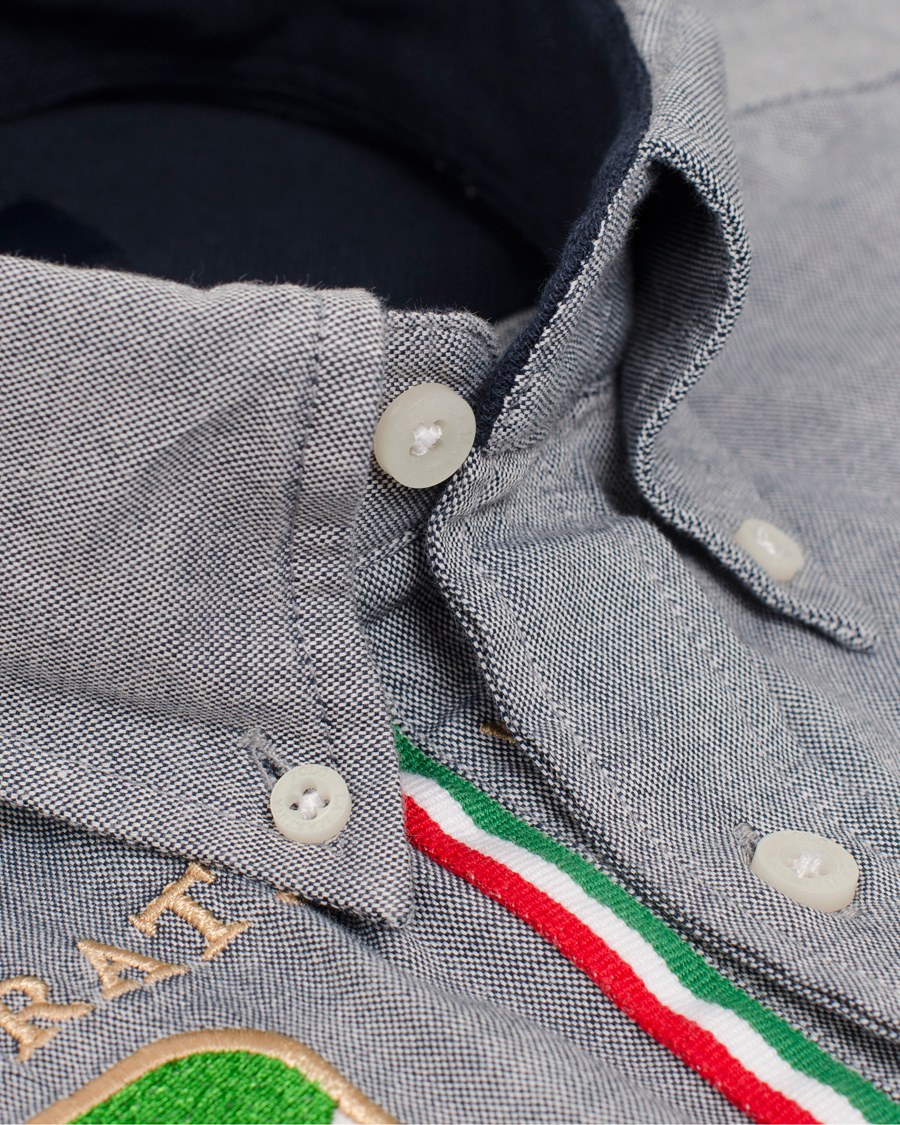 Herr | Skjortor | La Martina | Maserati Oxford Shirt Navy