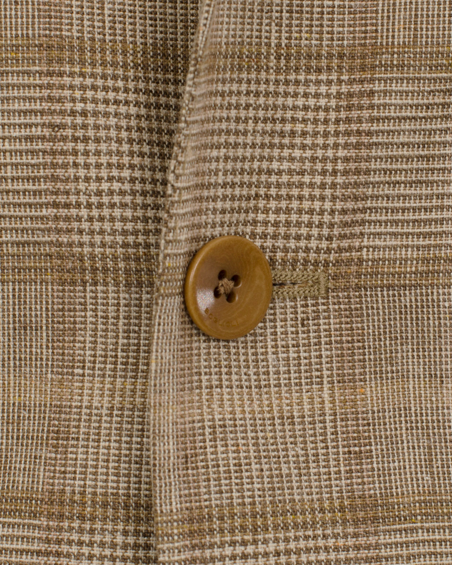 Herr | Kavajer | Boglioli | Dover Patch Pocket Prince Of Wales Blazer Beige