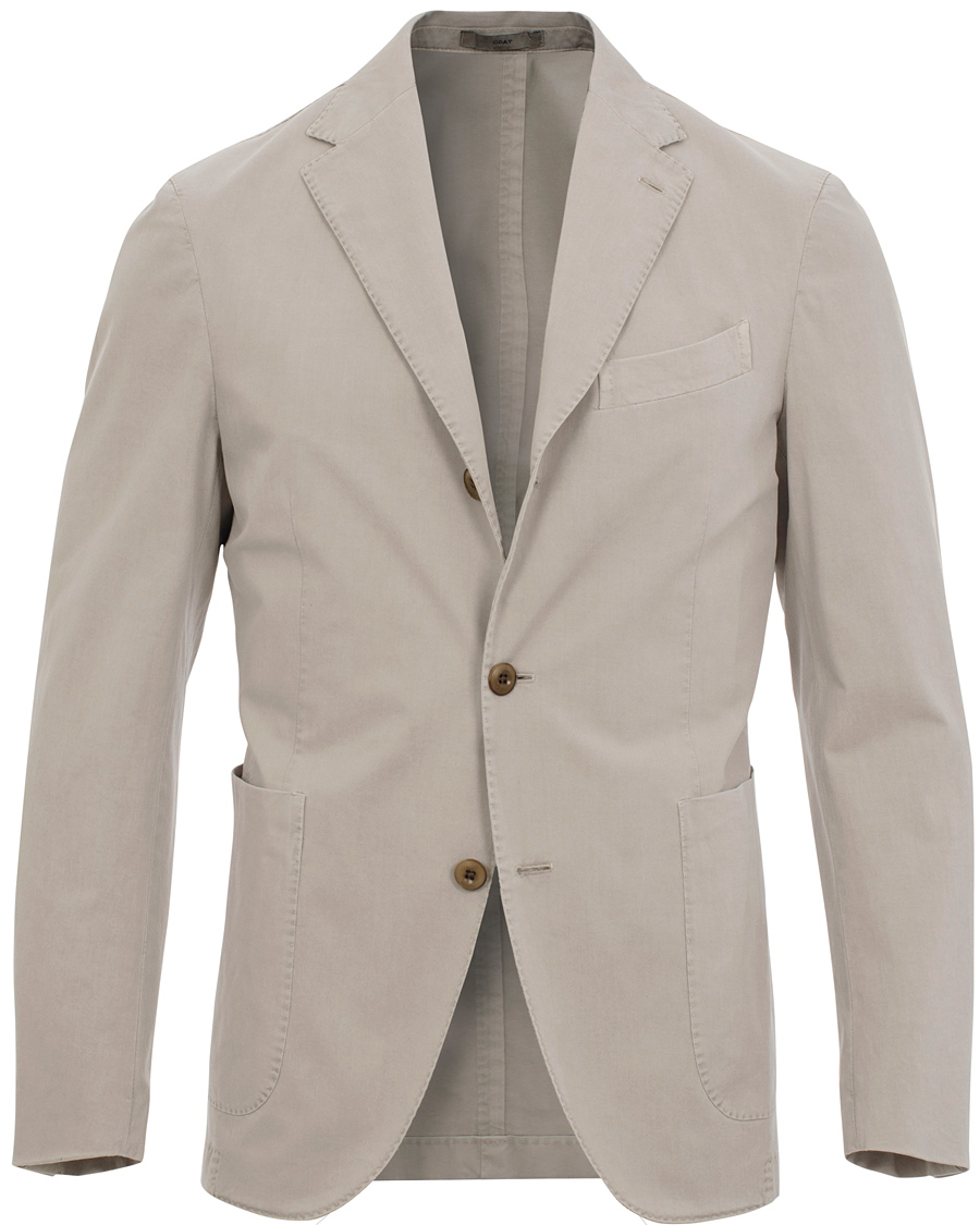 Herr | Kavajer | Boglioli | Coat Cotton Blazer Beige