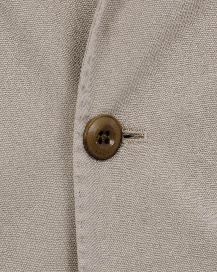 Herr | Kavajer | Boglioli | Coat Cotton Blazer Beige