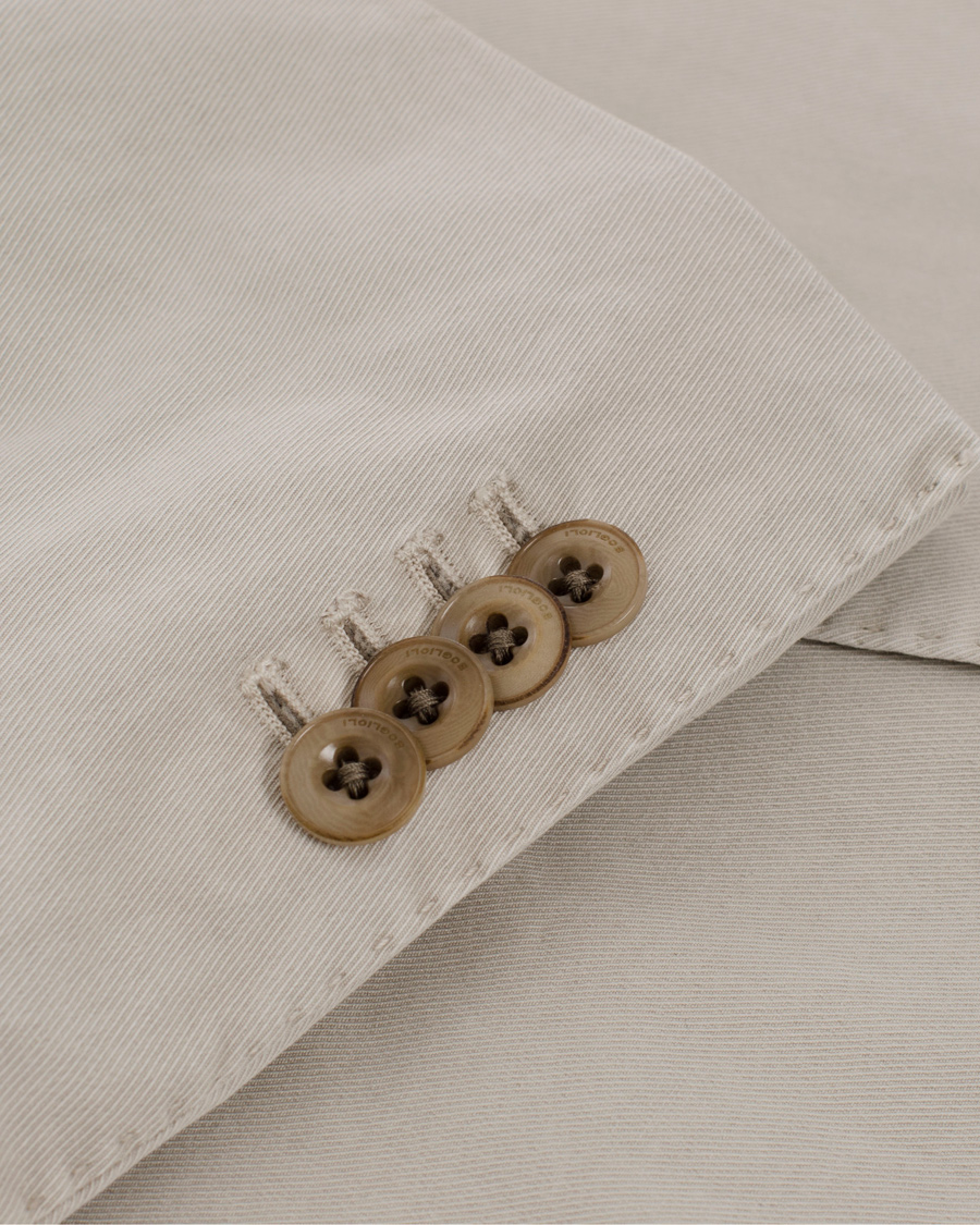 Herr | Kavajer | Boglioli | Coat Cotton Blazer Beige