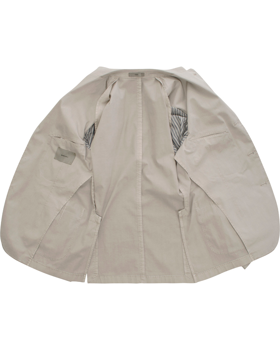 Herr | Kavajer | Boglioli | Coat Cotton Blazer Beige