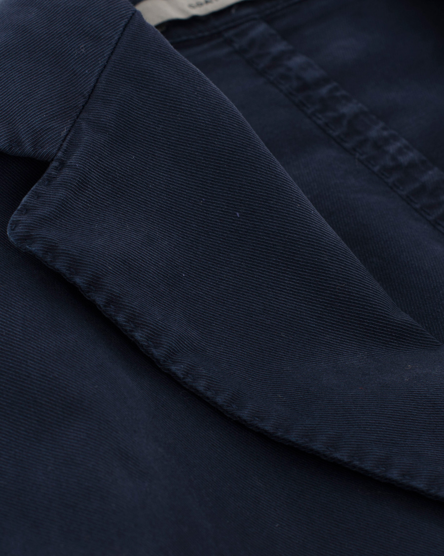 Herr | Kavajer | Boglioli | Coat Cotton Blazer Navy