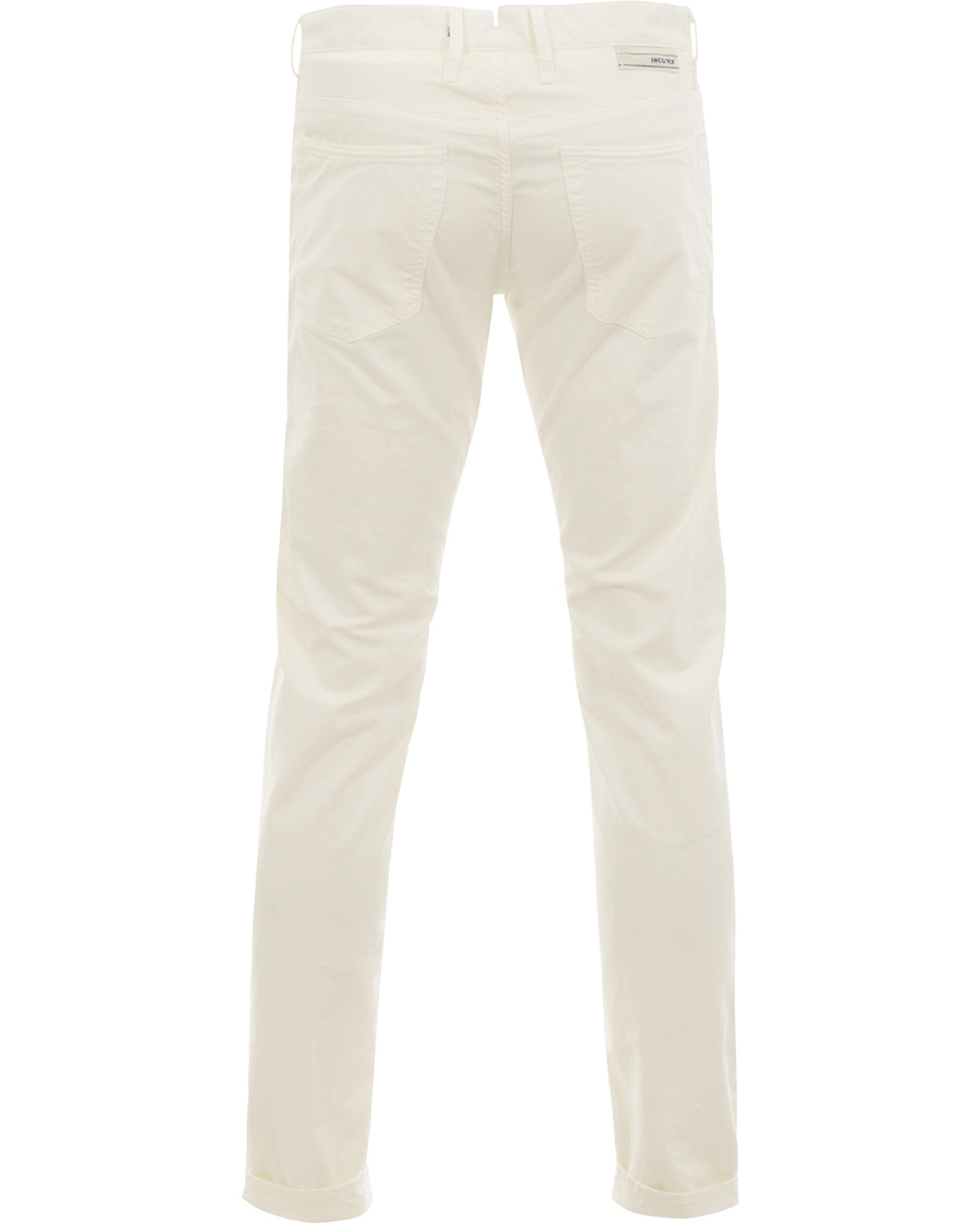 Herr | Byxor | Incotex | 5-Pocket Stretch Pant White