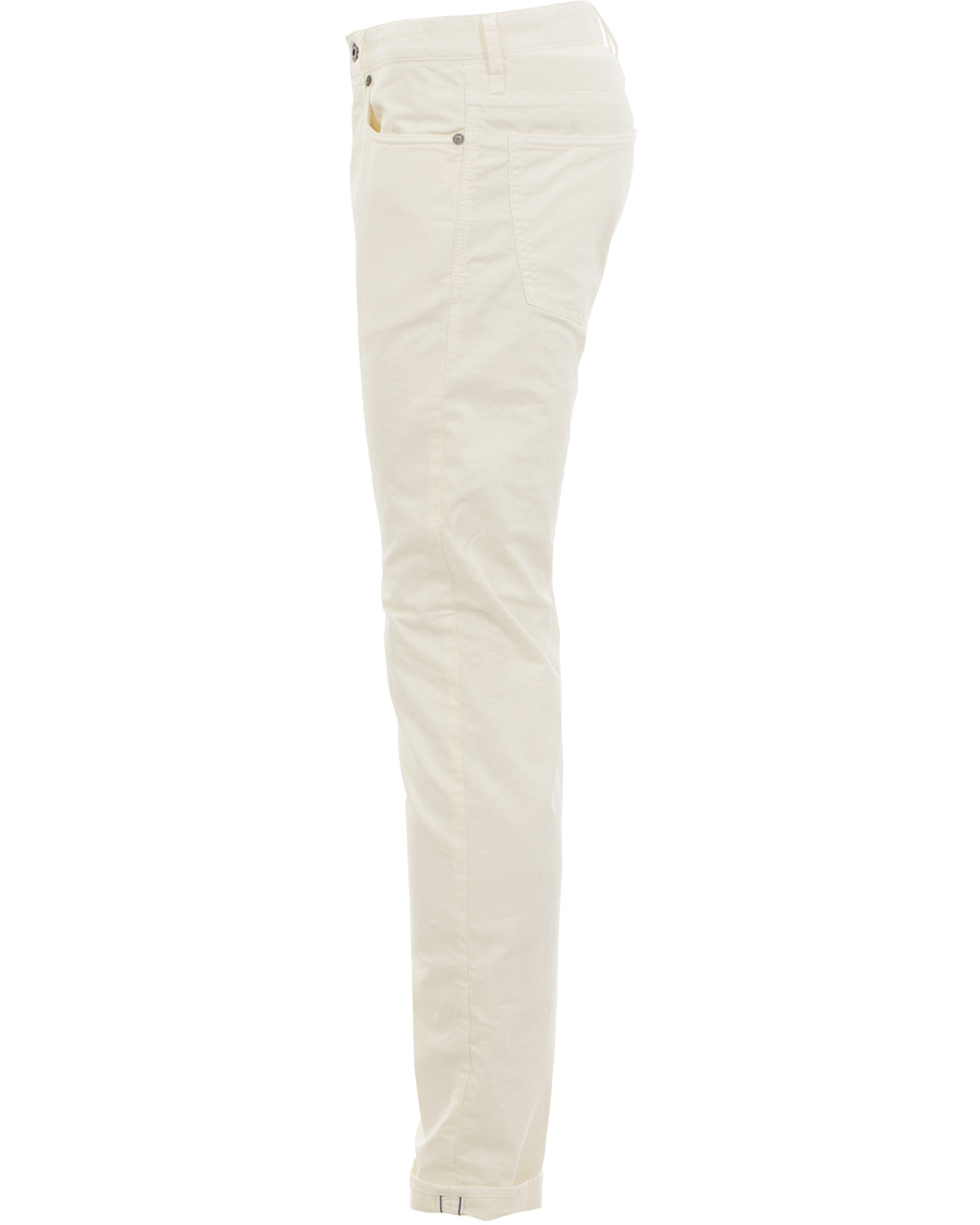 Herr | Byxor | Incotex | 5-Pocket Stretch Pant White