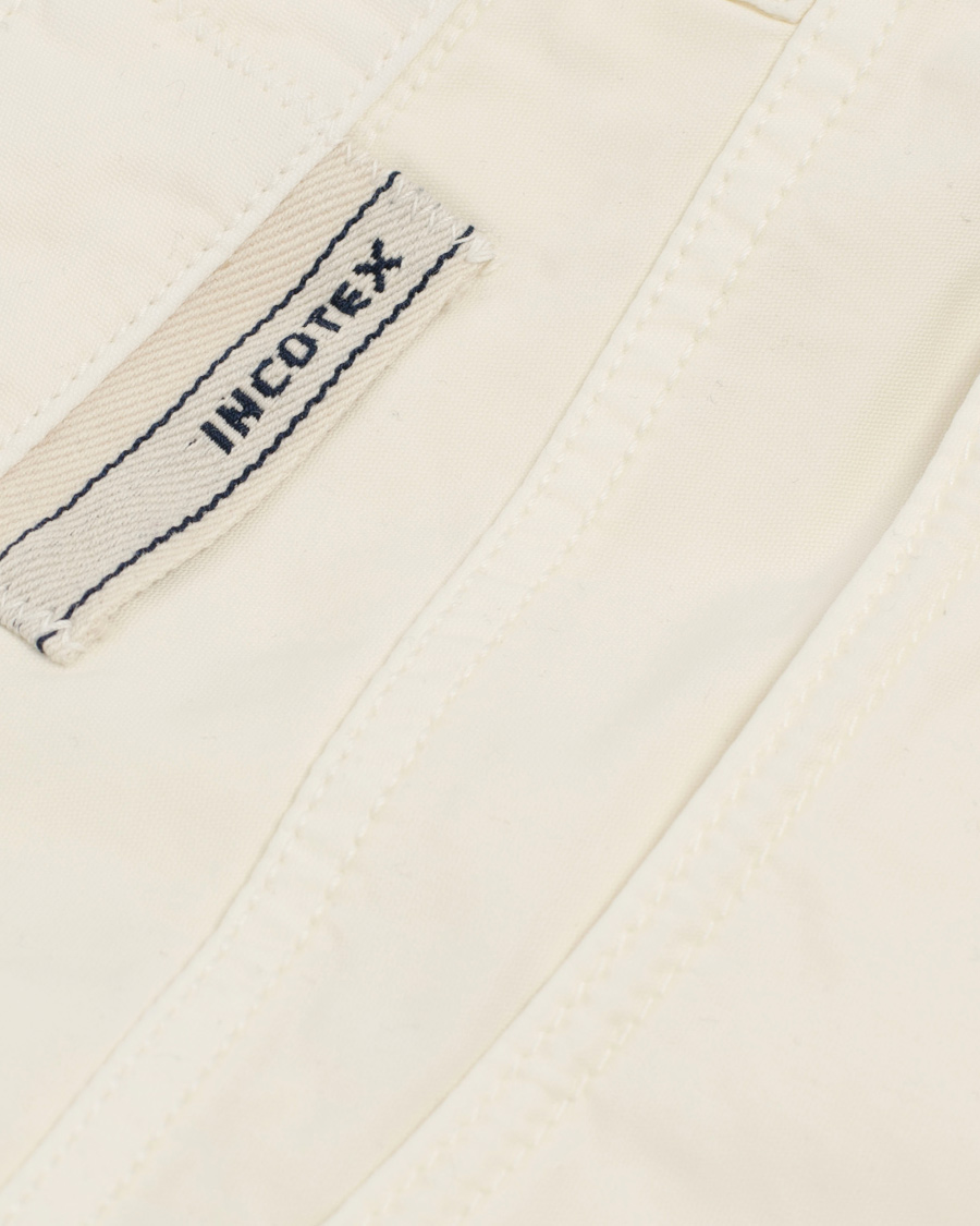 Herr | Byxor | Incotex | 5-Pocket Stretch Pant White