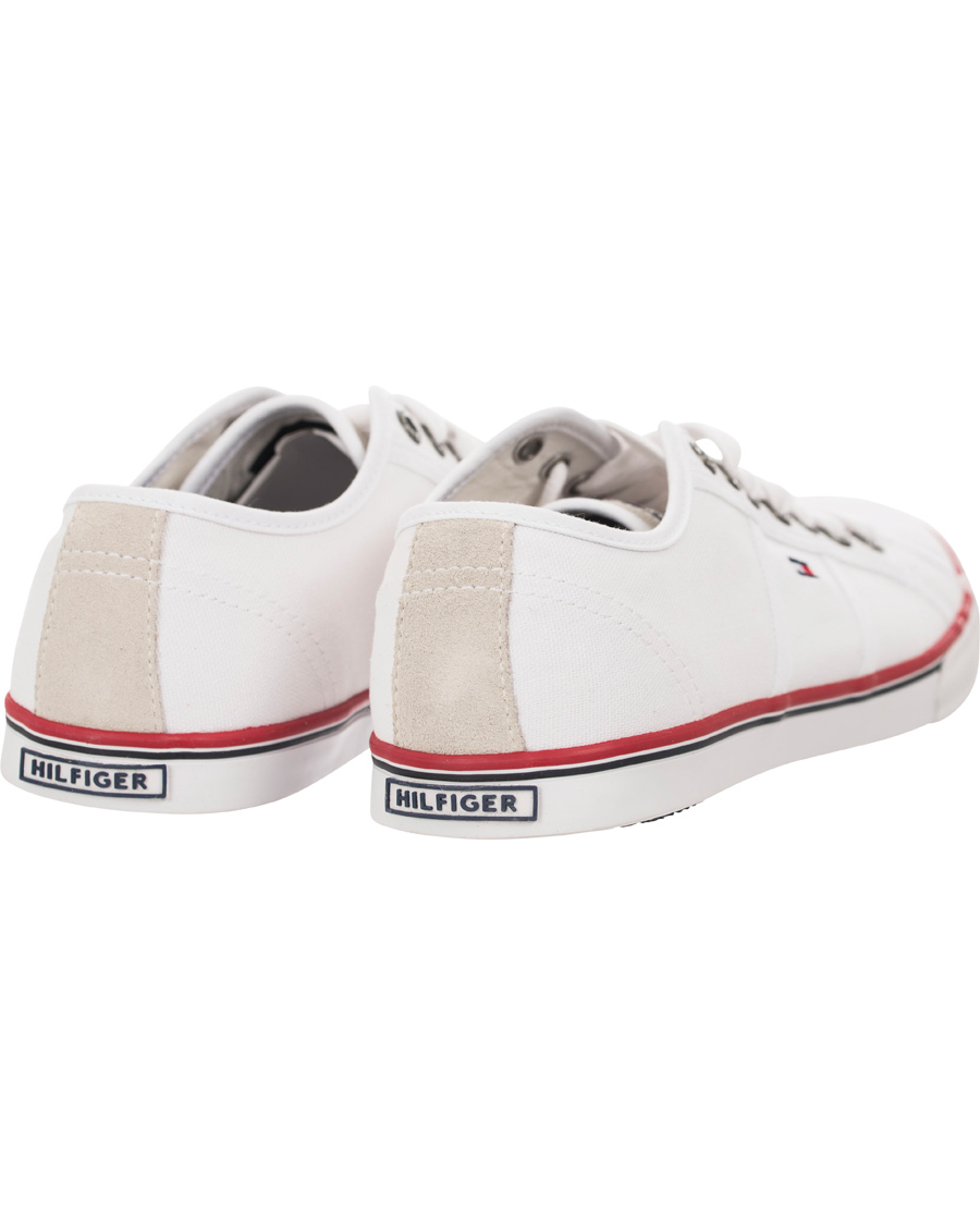 Herr | Tommy Hilfiger Vantage 2D Canvas Sneaker White | Tommy Hilfiger | Vantage 2D Canvas Sneaker White