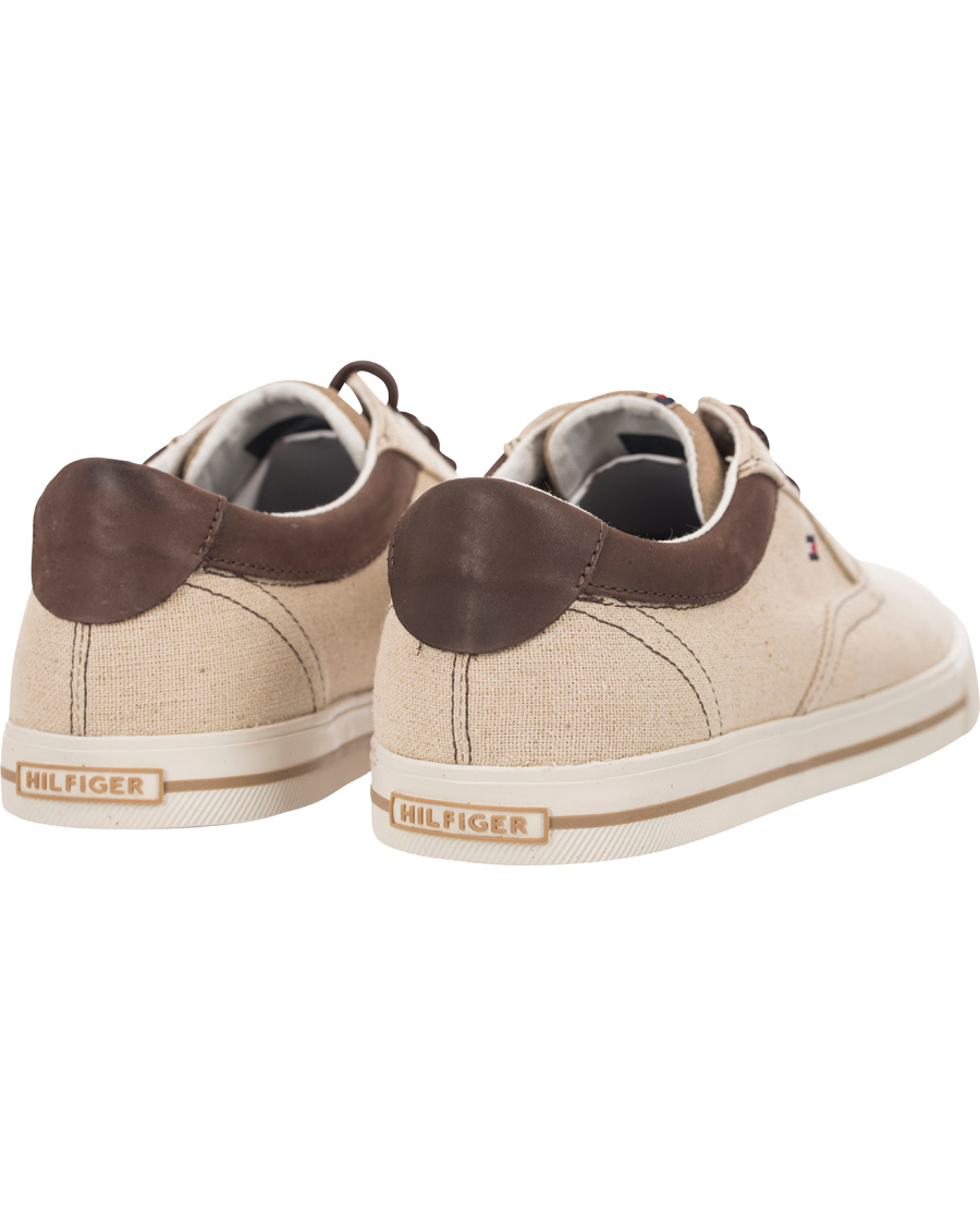 Herr | Tommy Hilfiger Winston 2C Canvas Sneaker Sand | Tommy Hilfiger | Winston 2C Canvas Sneaker Sand