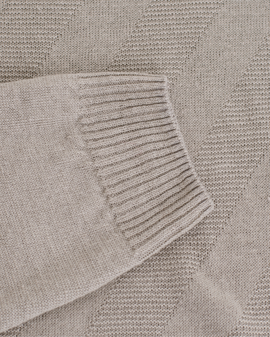 Herr | Tröjor | HUGO | Seel Knitted Sweater Medium Beige