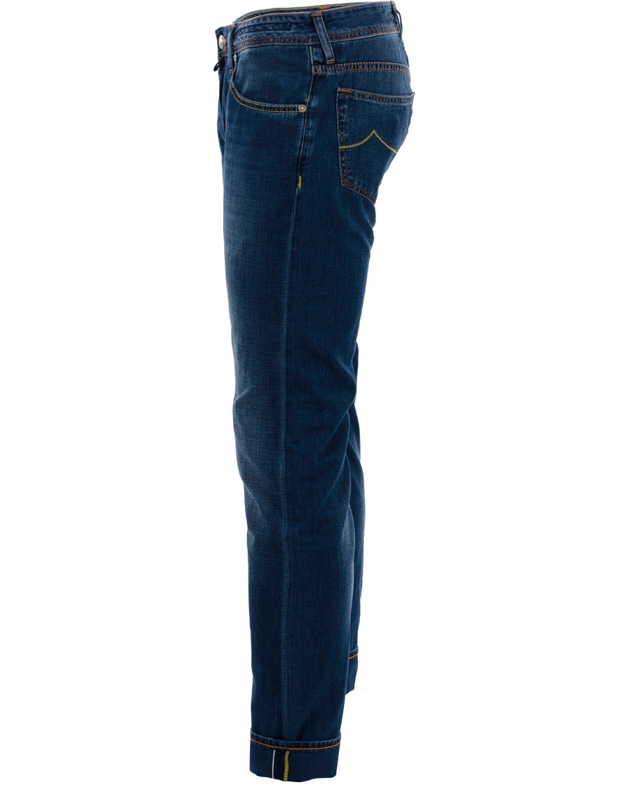 Herr | Jeans | Jacob Cohën | 622 Luxury Edition Jeans Mid Blue/Red Label