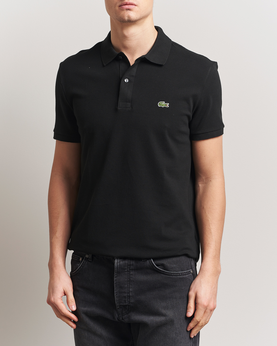 Herr | Kläder | Lacoste | Slim Fit Polo Piké Black