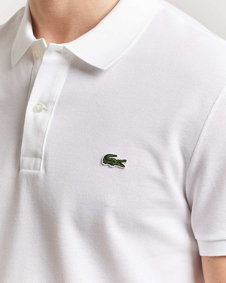 Herr | Pikéer | Lacoste | Slim Fit Polo Piké White