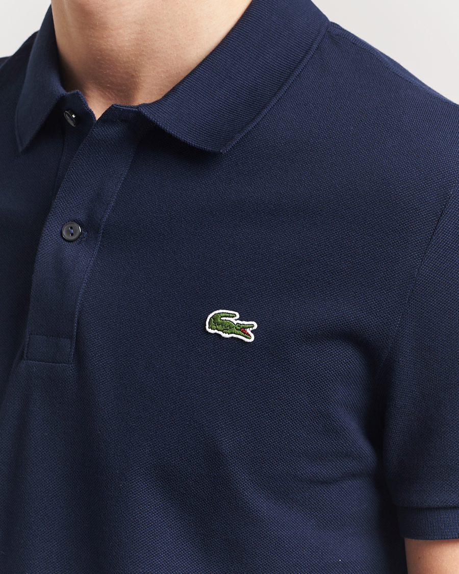 Herr | Pikéer | Lacoste | Slim Fit Polo Piké Navy Blue