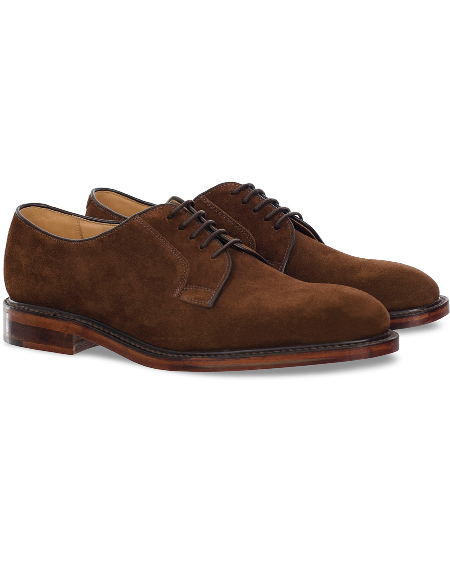 Herr | Loake 1880 Perth Derby Dark Brown Suede | Loake 1880 | Perth Derby Dark Brown Suede