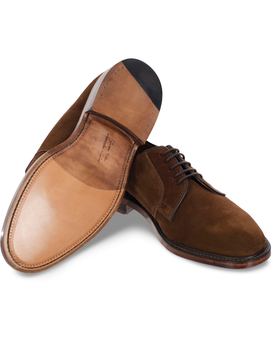 Herr | Loake 1880 Perth Derby Dark Brown Suede | Loake 1880 | Perth Derby Dark Brown Suede