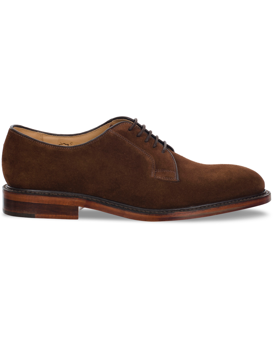 Herr | Loake 1880 Perth Derby Dark Brown Suede | Loake 1880 | Perth Derby Dark Brown Suede