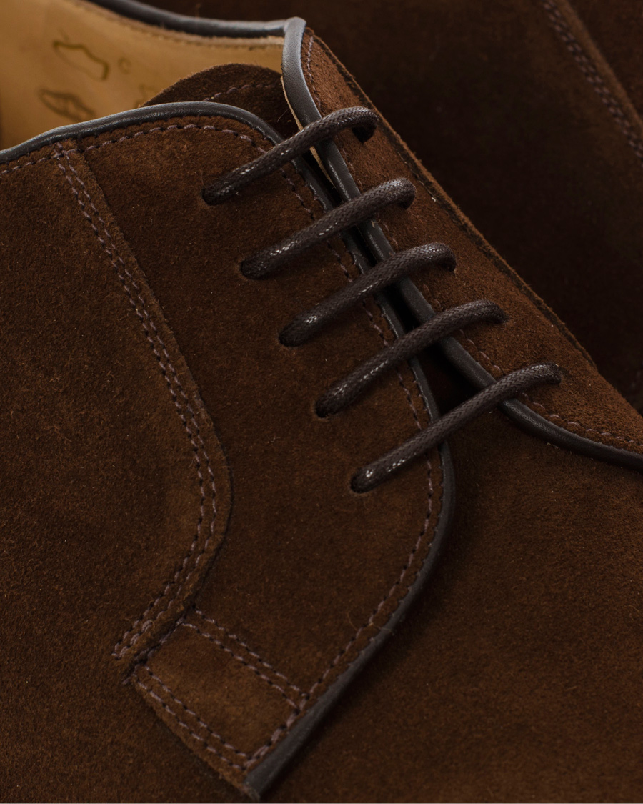 Herr | Loake 1880 Perth Derby Dark Brown Suede | Loake 1880 | Perth Derby Dark Brown Suede