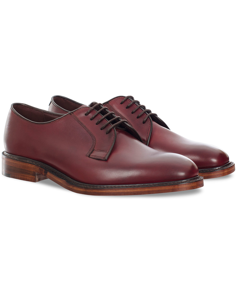 Herr | Loake 1880 Perth Derby Burgundy Burnished Calf | Loake 1880 | Perth Derby Burgundy Burnished Calf