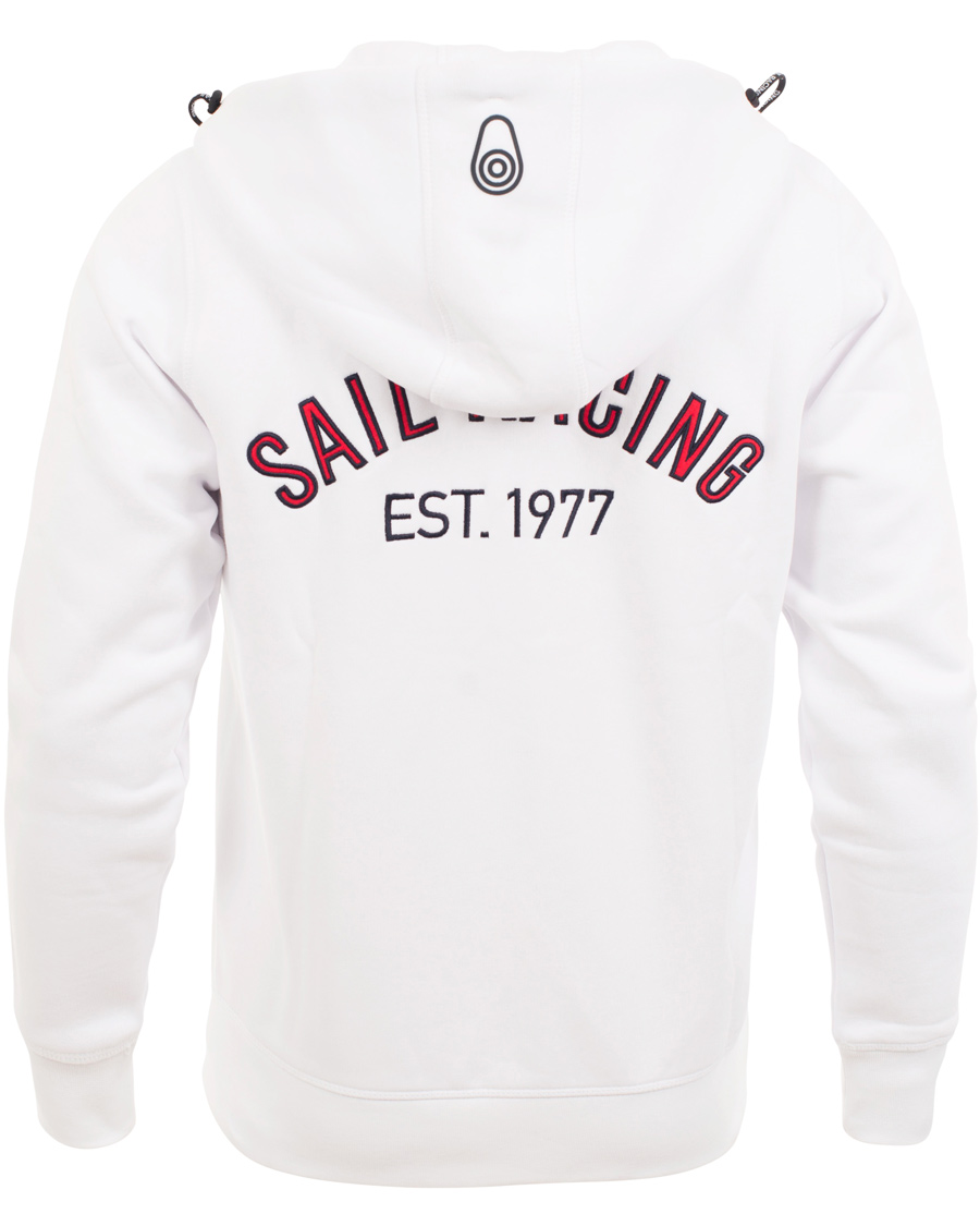 Herr | Tröjor | Sail Racing | Zip Hood Sweatshirt White