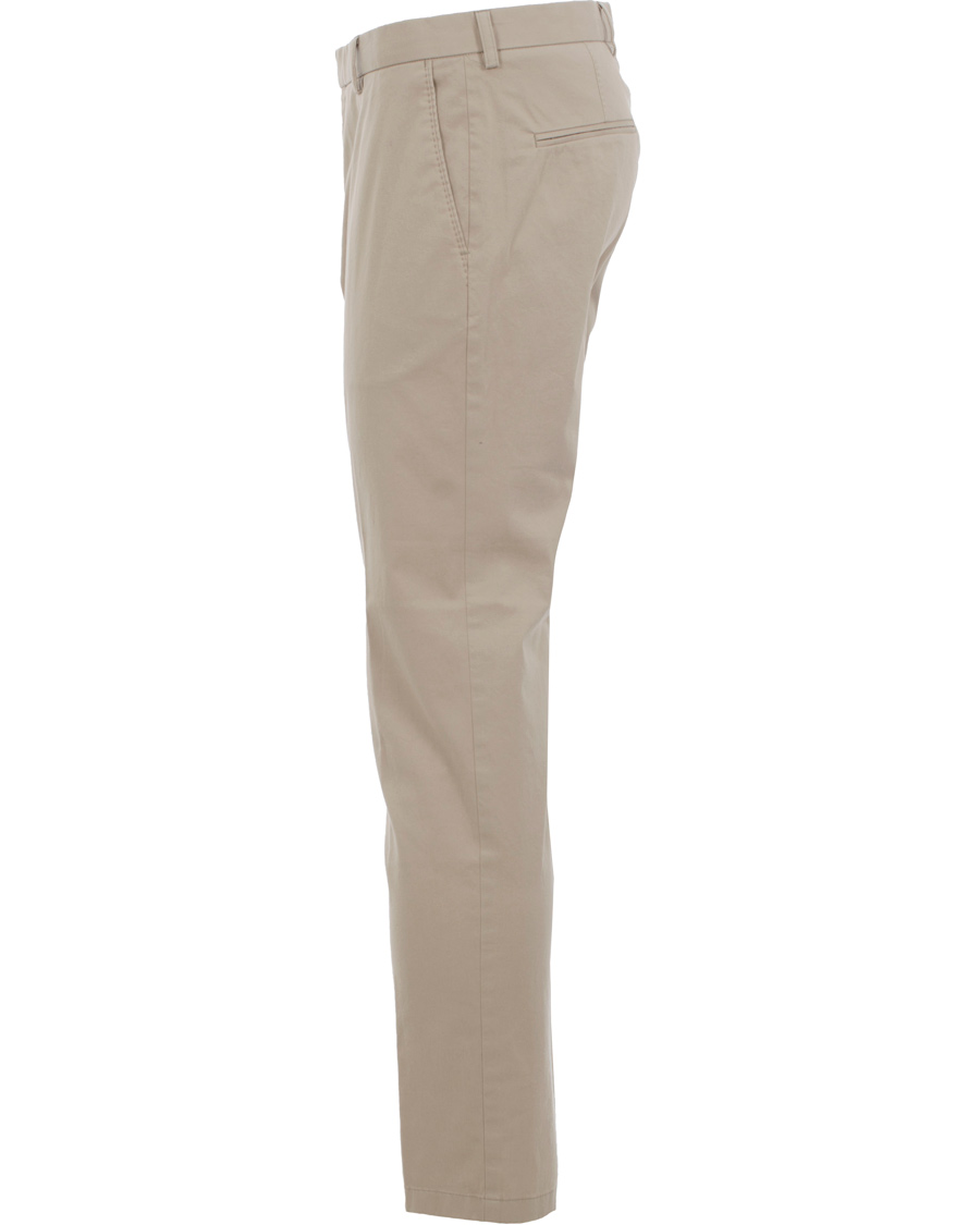 Herr | Byxor | Oscar Jacobson | Denzel Stretch Cotton Trousers Beige 52