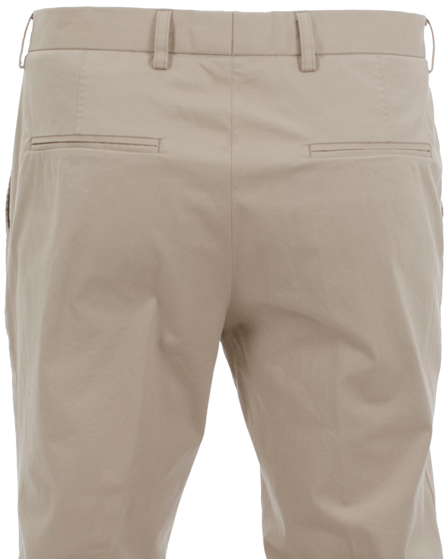 Herr | Byxor | Oscar Jacobson | Denzel Stretch Cotton Trousers Beige 52