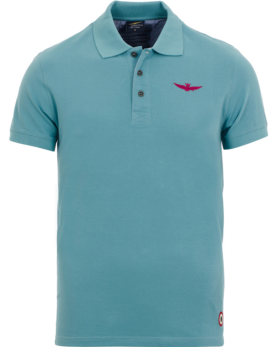 Herr | Pikéer | Aeronautica Militare | PO867 Polo Turquoise