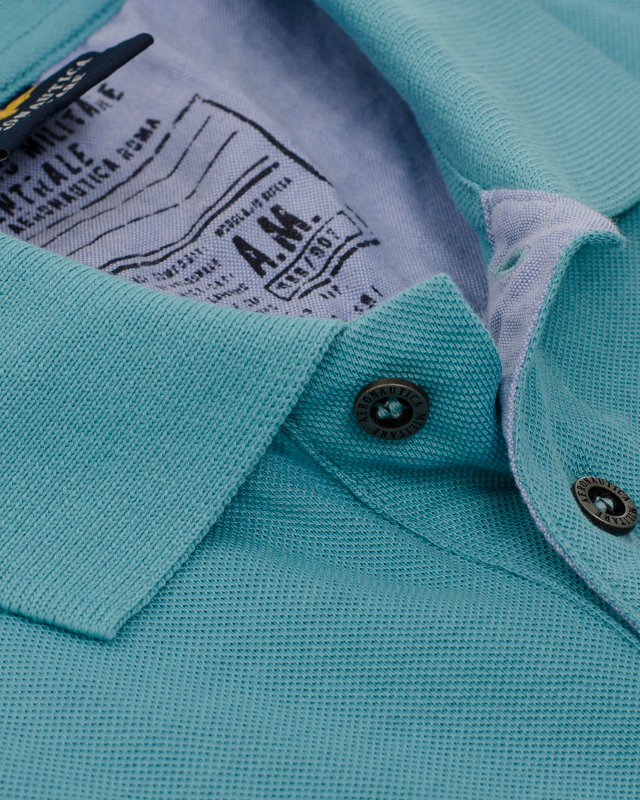 Herr | Pikéer | Aeronautica Militare | PO867 Polo Turquoise