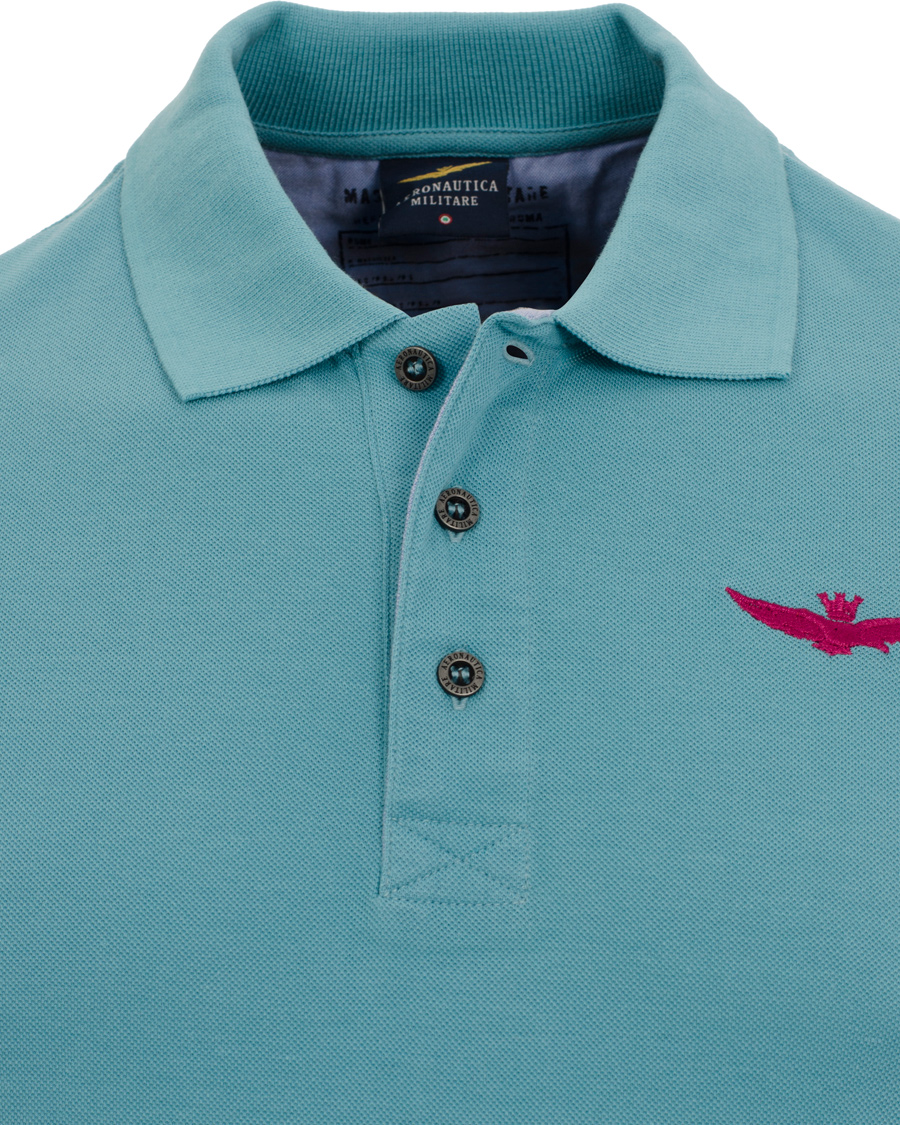 Herr | Pikéer | Aeronautica Militare | PO867 Polo Turquoise