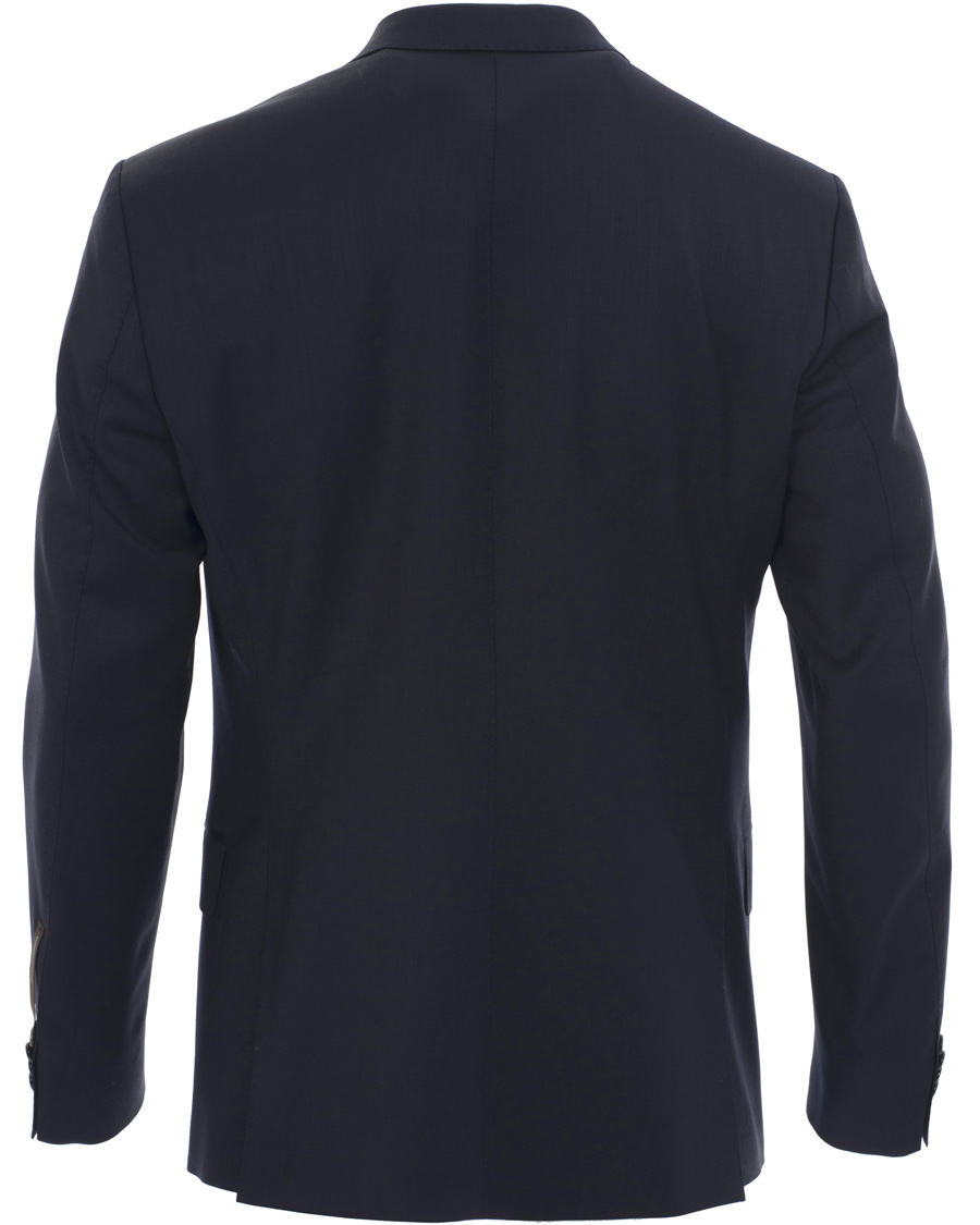 Herr | Kavajer | Oscar Jacobson | Edmund Wool/Stretch Blazer Navy 54