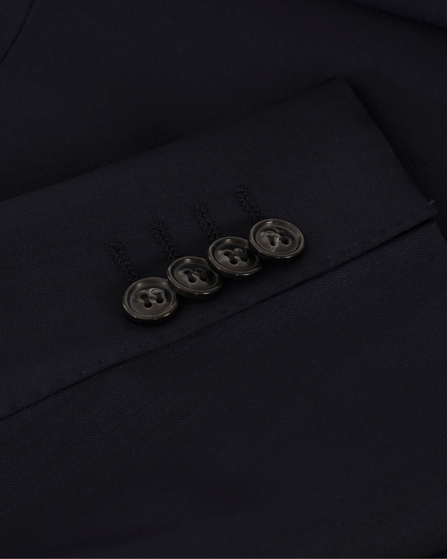 Herr | Kavajer | Oscar Jacobson | Edmund Wool/Stretch Blazer Navy 54