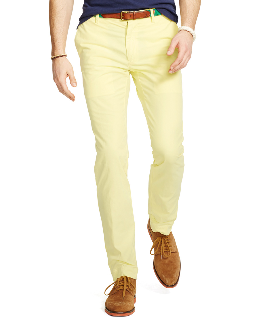 Herr | Byxor | Polo Ralph Lauren | Slim Fit Chinos Mai Thai Yellow