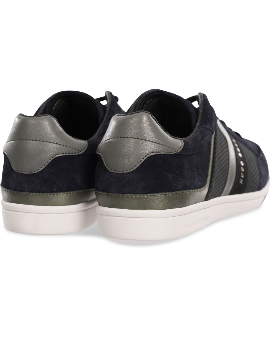 Herr | BOSS Athleisure Eldorado Suede Sneaker Navy | BOSS GREEN | BOSS Athleisure Eldorado Suede Sneaker Navy