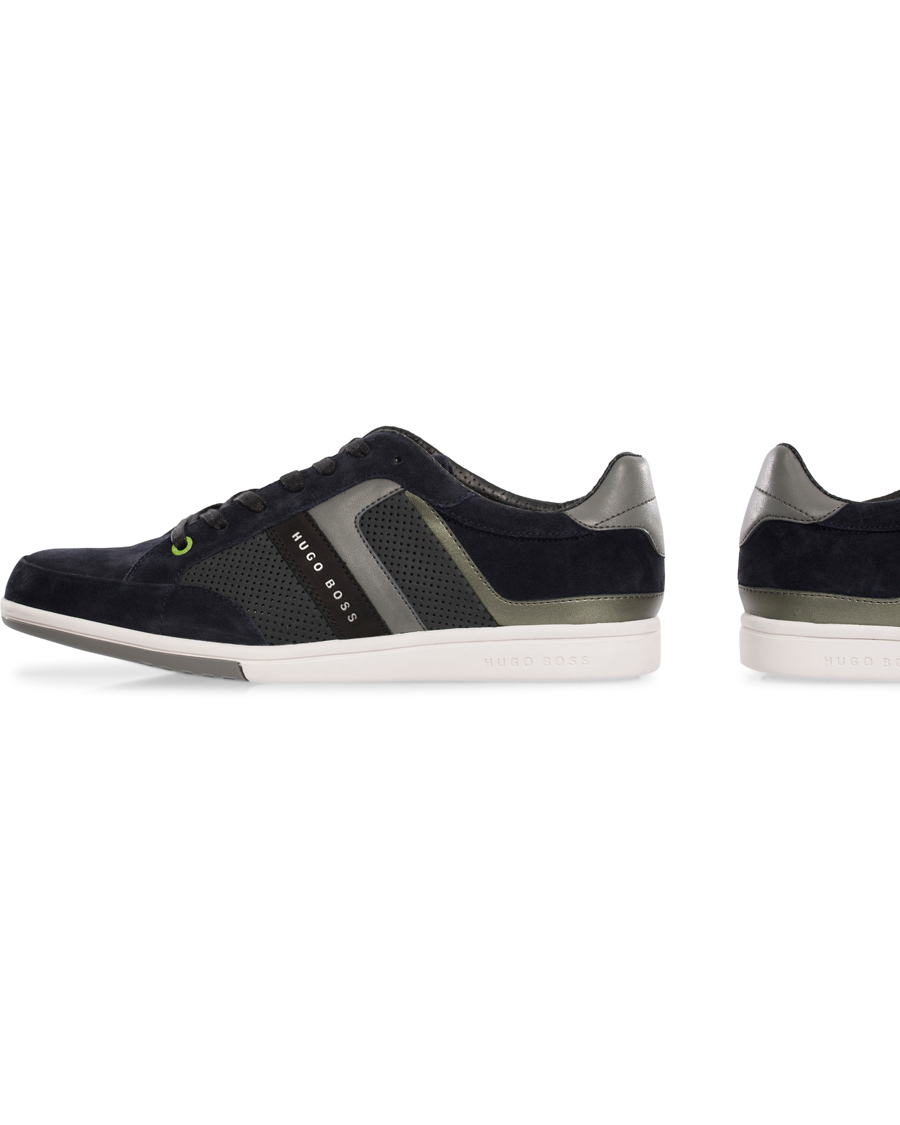 Herr | BOSS Athleisure Eldorado Suede Sneaker Navy | BOSS GREEN | BOSS Athleisure Eldorado Suede Sneaker Navy