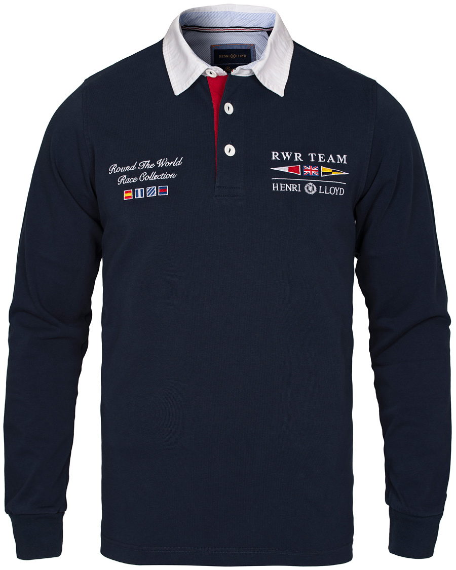 Herr | Tröjor | Henri-Lloyd | Henri Lloyd Langsett Regular Rugby Navy