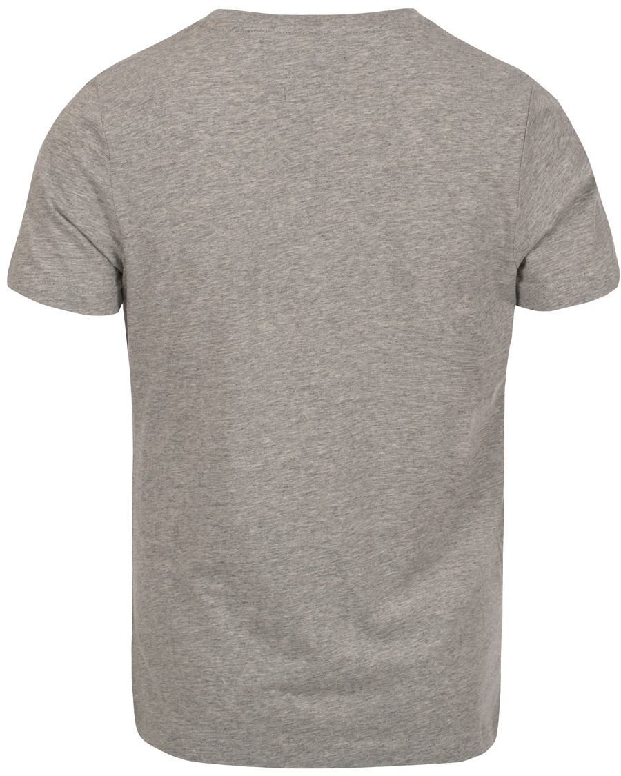 Herr | T-Shirts | Morris | Logo Tee Grey