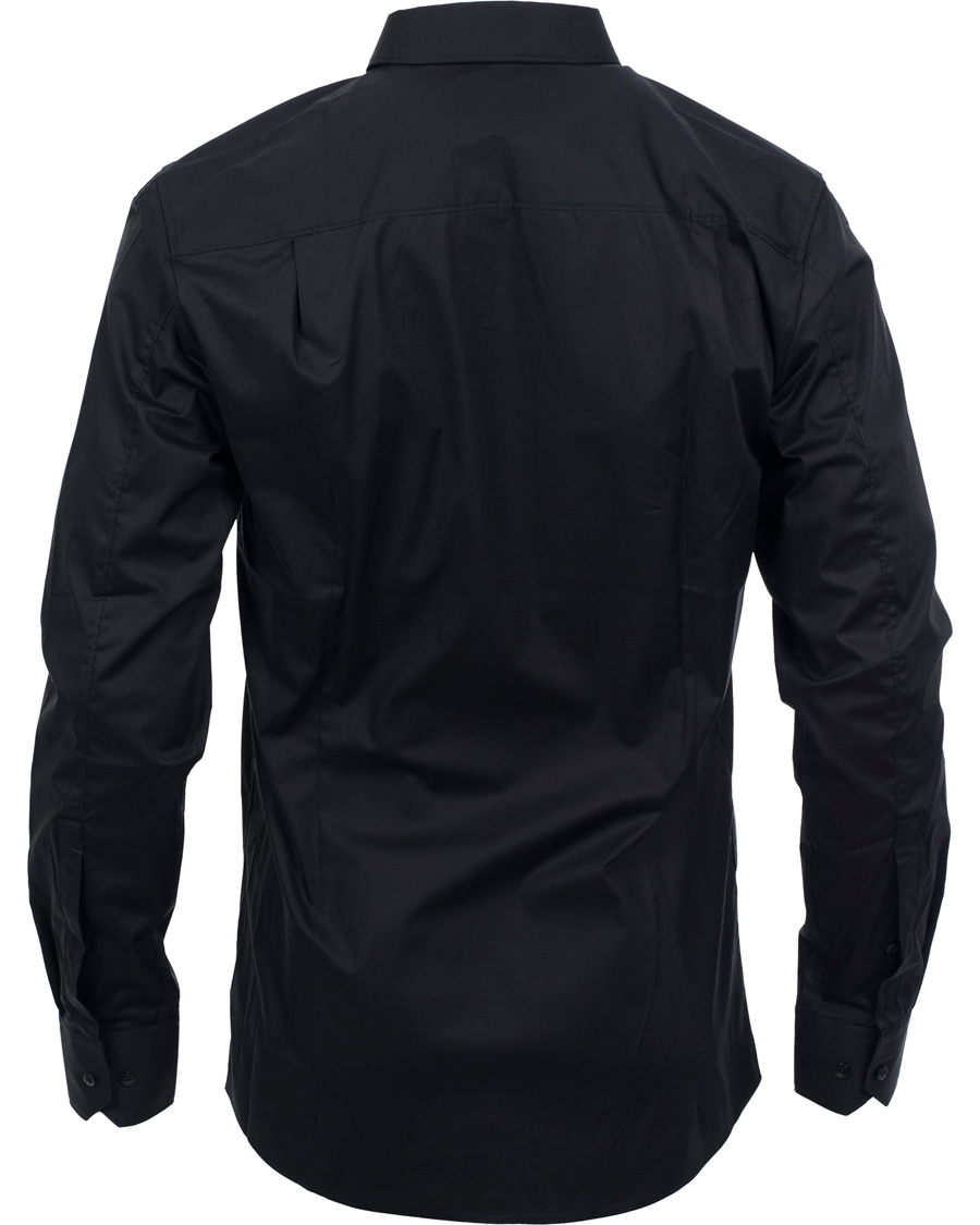 Herr | Skjortor | HUGO | Elisha Slim Fit Shirt Black