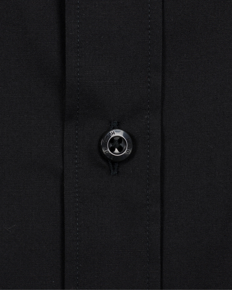 Herr | Skjortor | HUGO | Elisha Slim Fit Shirt Black