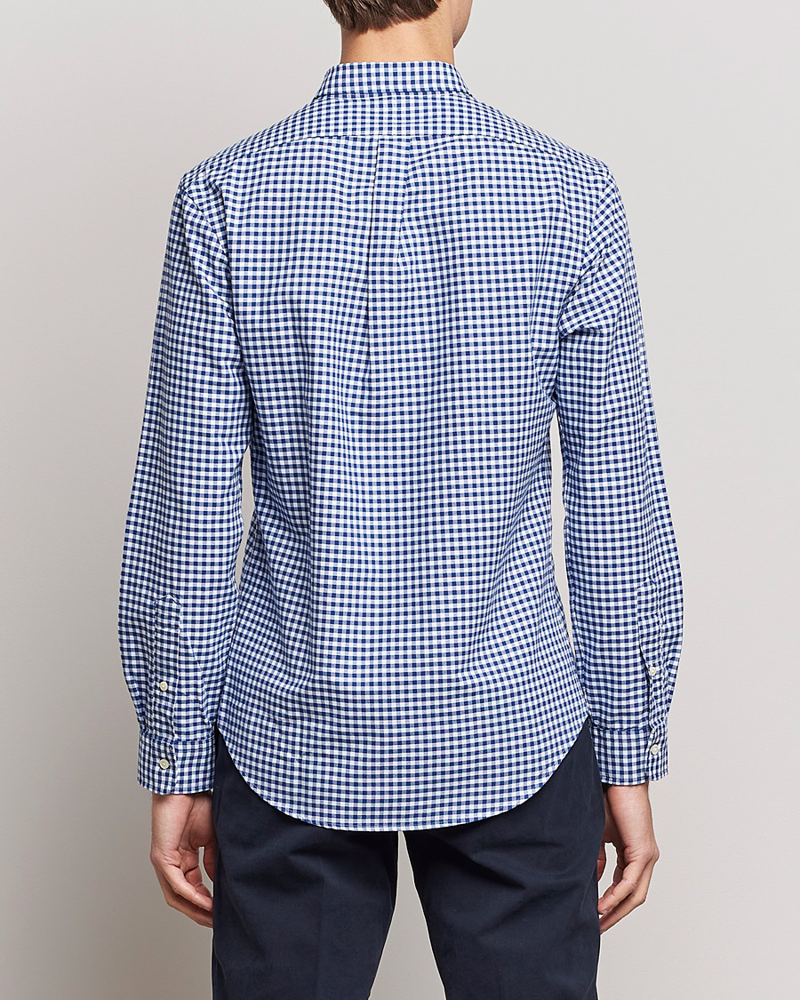 Herr | Skjortor | Polo Ralph Lauren | Slim Fit Shirt Oxford Blue/White Gingham