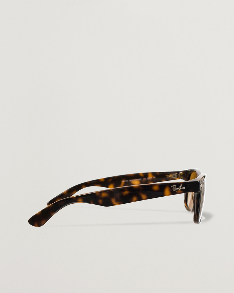 Herr | Solglasögon | Ray-Ban | New Wayfarer Sunglasses Light Havana/Crystal Brown