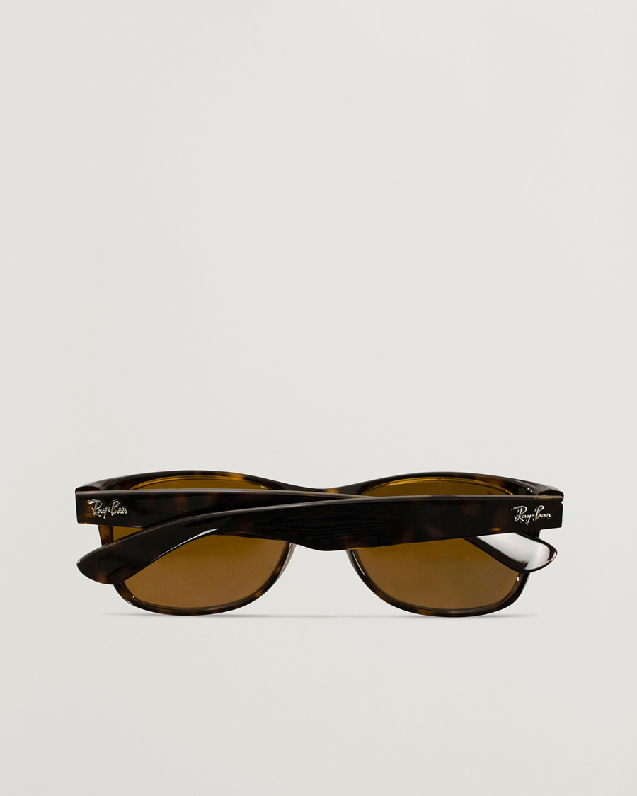 Herr | Solglasögon | Ray-Ban | New Wayfarer Sunglasses Light Havana/Crystal Brown
