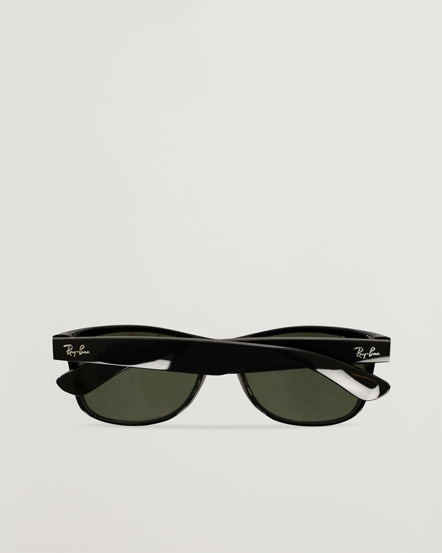 Herr | Solglasögon | Ray-Ban | New Wayfarer Sunglasses Black/Crystal Green