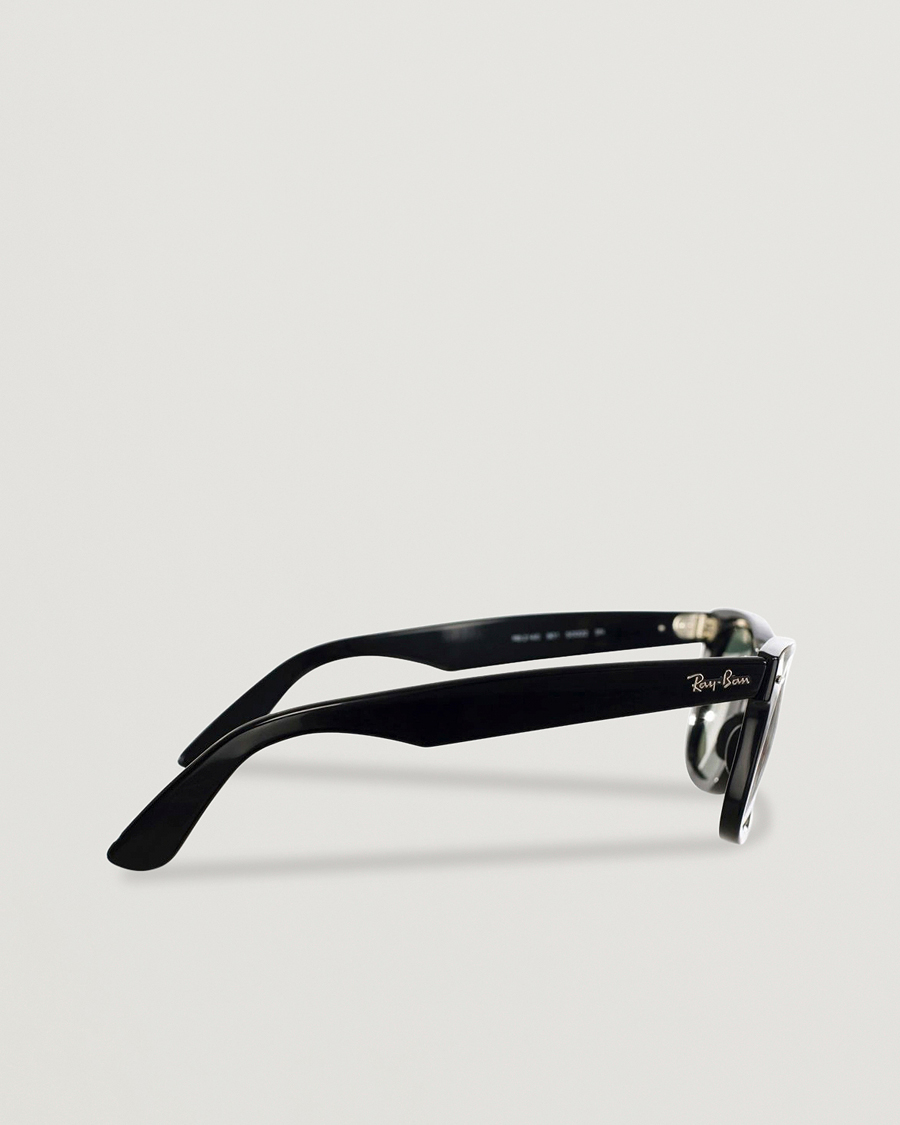 Herr | Solglasögon | Ray-Ban | Original Wayfarer Sunglasses Black/Crystal Green