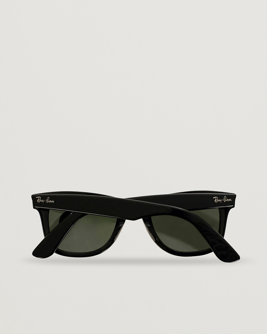 Herr | Solglasögon | Ray-Ban | Original Wayfarer Sunglasses Black/Crystal Green