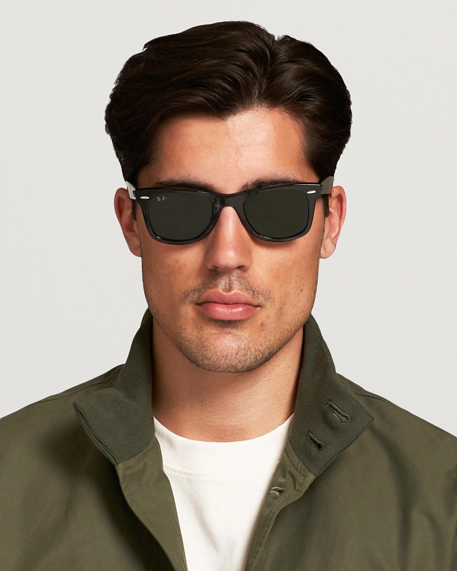 Herre | Ray-Ban | Ray-Ban | Original Wayfarer Sunglasses Tortoise/Crystal Green