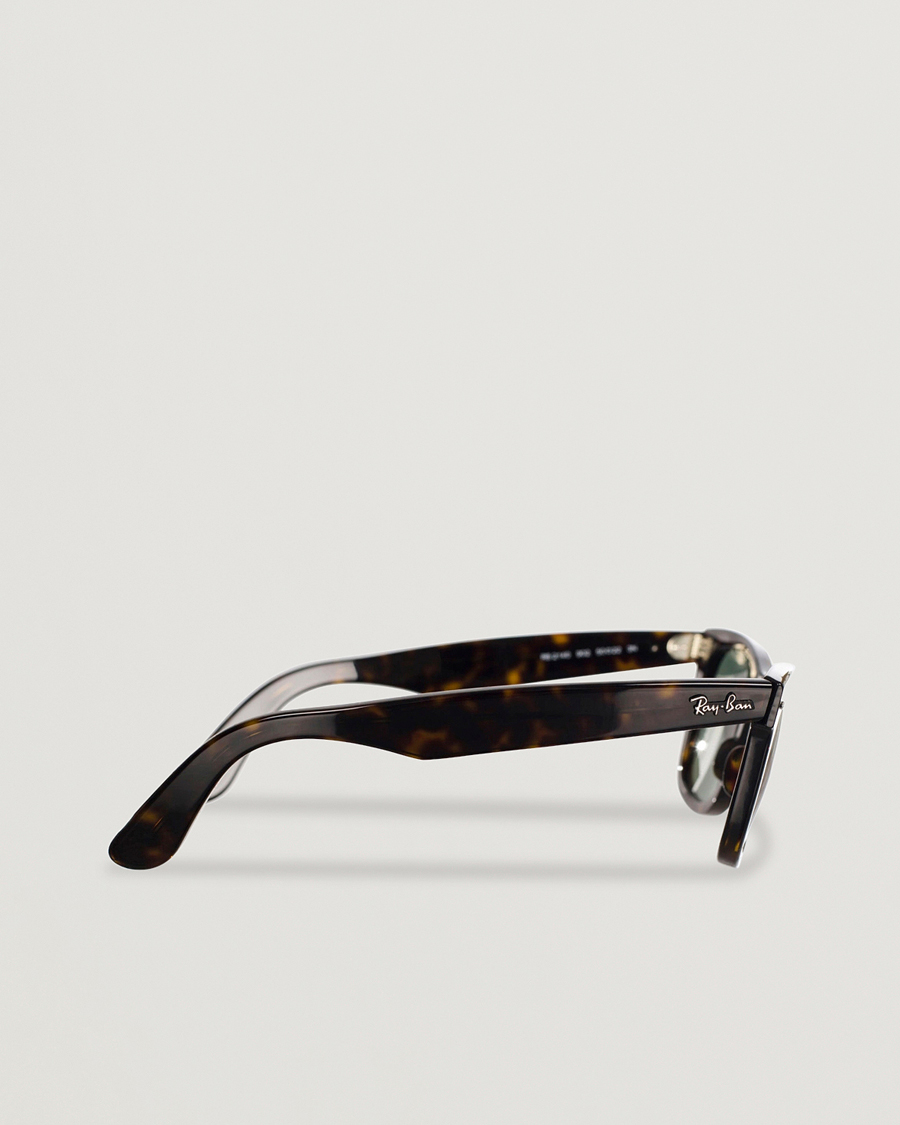 Herr | Solglasögon | Ray-Ban | Original Wayfarer Sunglasses Tortoise/Crystal Green