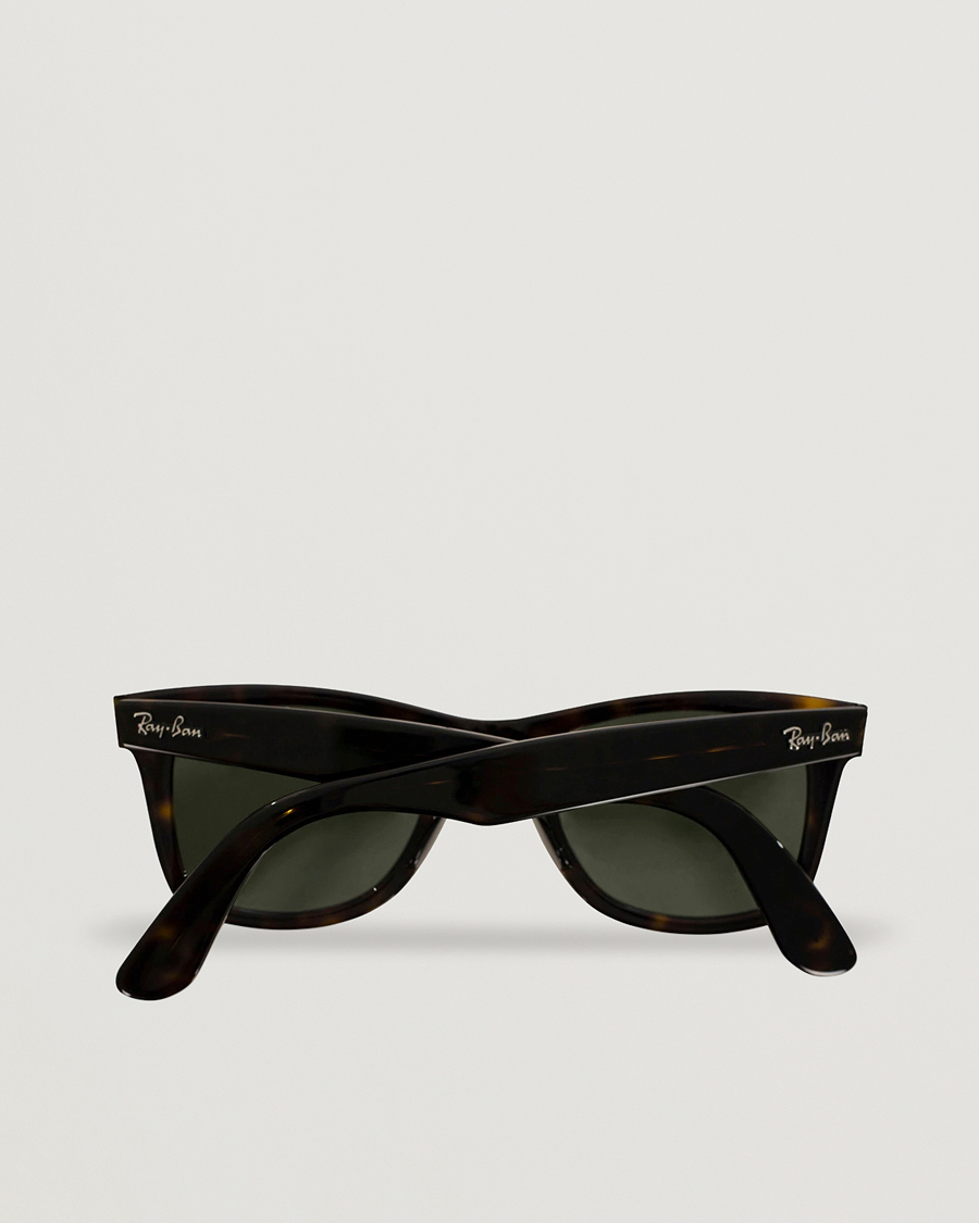Herr | Solglasögon | Ray-Ban | Original Wayfarer Sunglasses Tortoise/Crystal Green