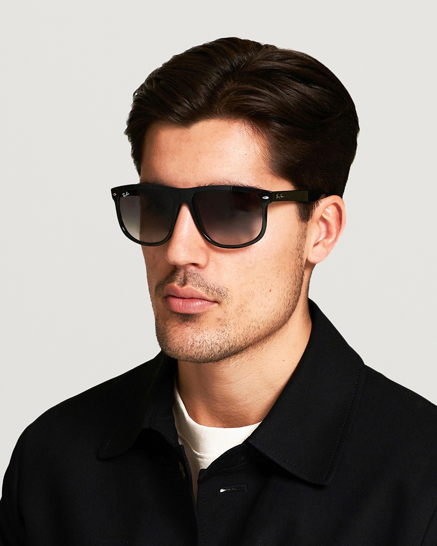 Herr | Solglasögon | Ray-Ban | RB4147 Sunglasses Black/Chrystal Grey Gradient