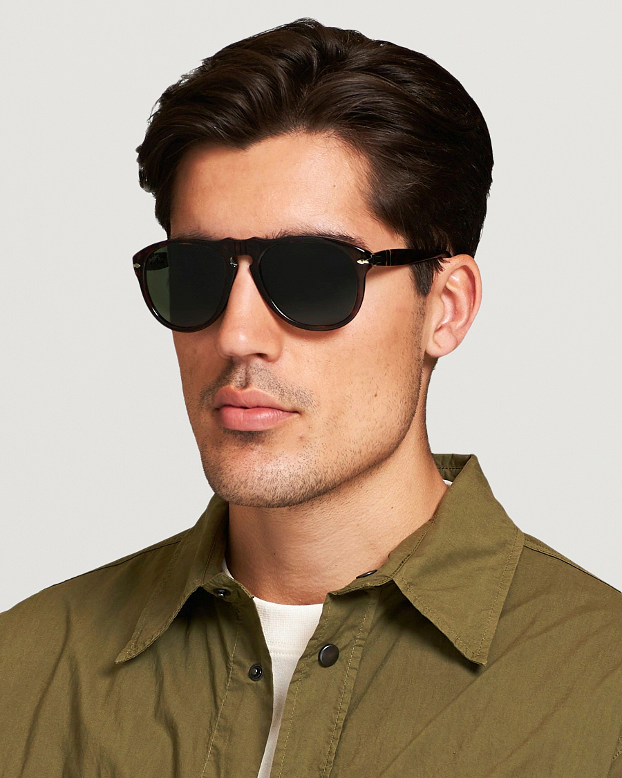 Herr | Tidlösa klassiker | Persol | 0PO0649 Sunglasses Havana/Crystal Green